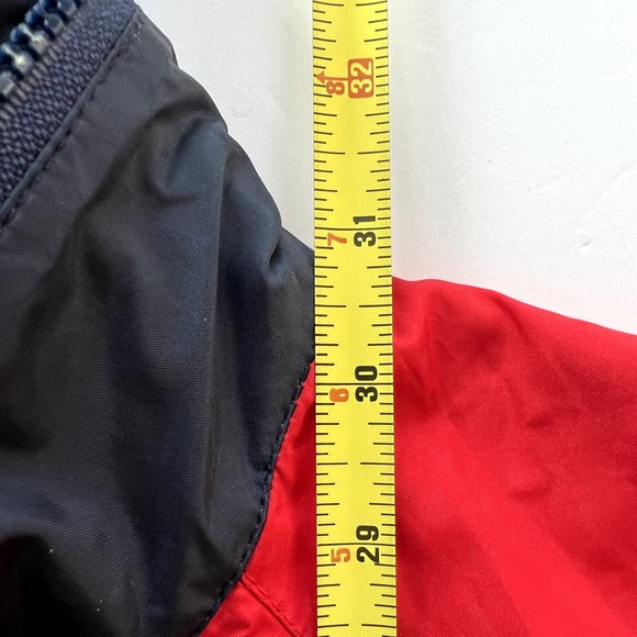 True Vintage Ditrani Entrant Alpine Ski Club Coach Jacket Winter Coat Blue Red M - Picture 15 of 15